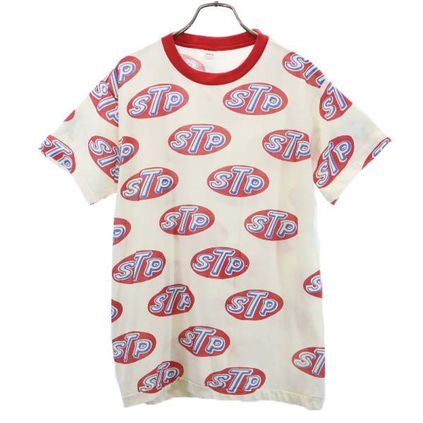新品デッドストック!’60·’70年代ロック・スター総柄Tシャツ　白　L 新品デッドストック!'60·'70年代ロック・スター総柄Tシャツ 白 L