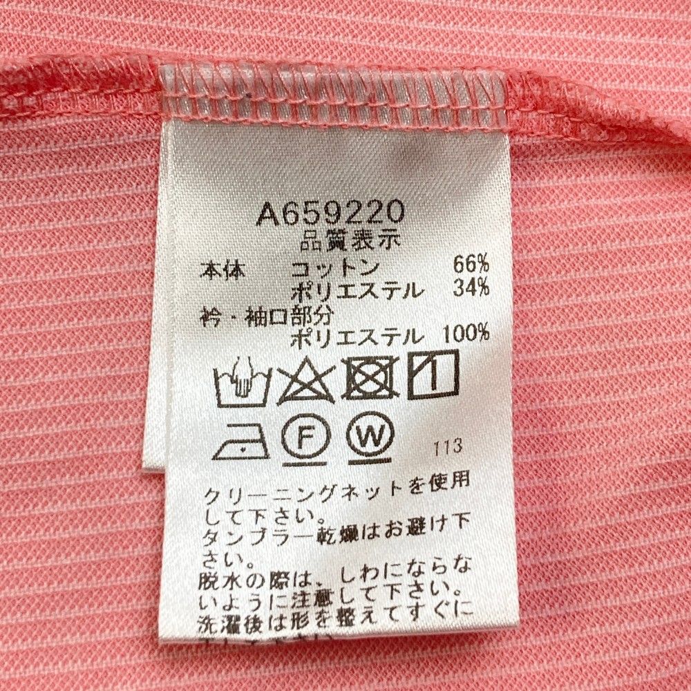 サイズ：36 ARCHIVIO アルチビオ 長袖シャツ ストライプ柄 ピンク系