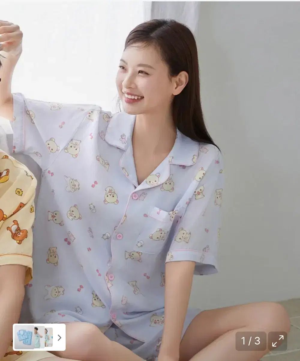 【SPAO X リラックマ】 夏の過ごし方 半袖パジャマセット SPAO(スパオ) リラックマ パジャマ クーガーの 夏休み 半袖 S