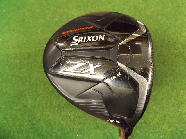 10710円 2922 SRIXON ZX5 MKⅡ 3W 15° 純正カーボン S カバー有 ダンロップ スリクソン フェアウェイウッド .907866