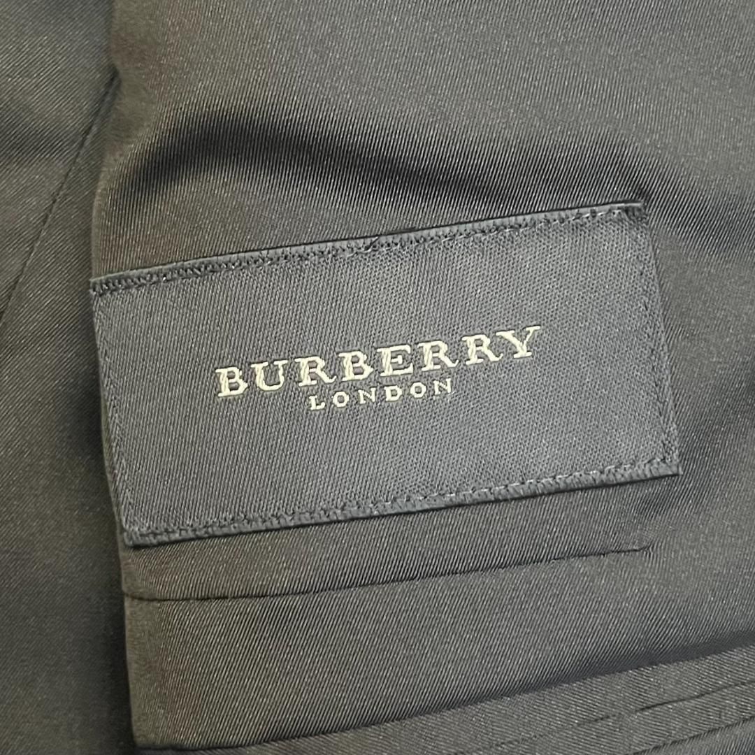 美品】BURBERRY バーバリー ダブルブレスト ブレザー ダークネイビー