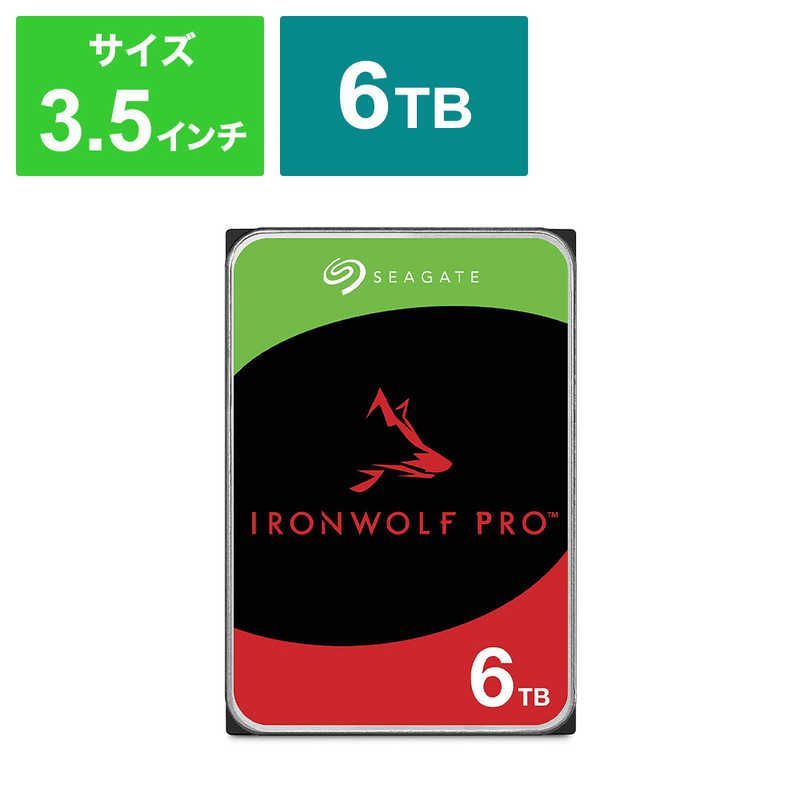 送料無料 ♥ 未開梱 SEAGATE 内蔵HDD SATA接続 IronWolf Pro 6TB |3.5インチ ｢バルク品｣ ST6000NT001