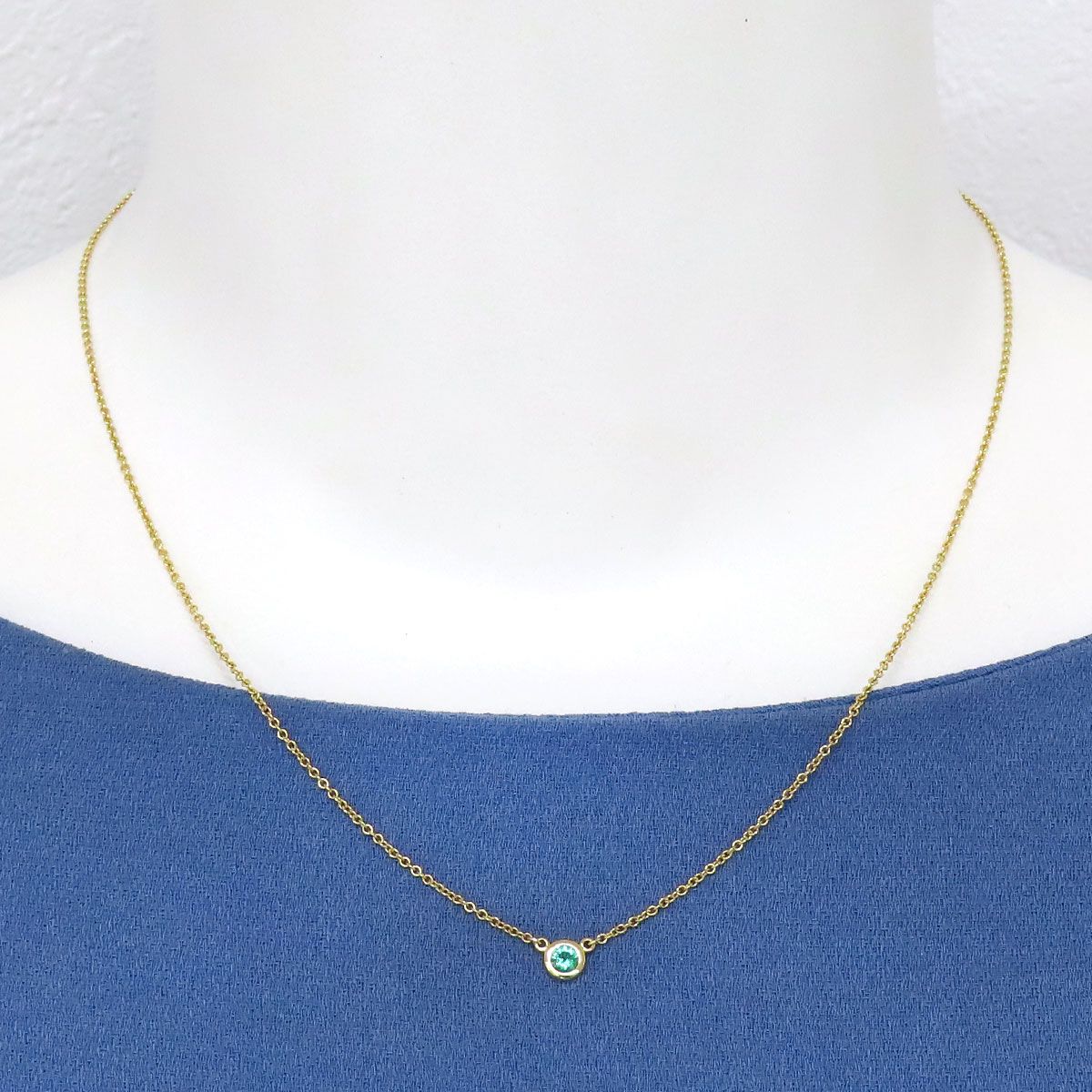 TIFFANY ティファニー ネックレス バイザヤード 750 楽天市場】【中古特価】 TIFFANY&Co. ティファニー バイザヤード