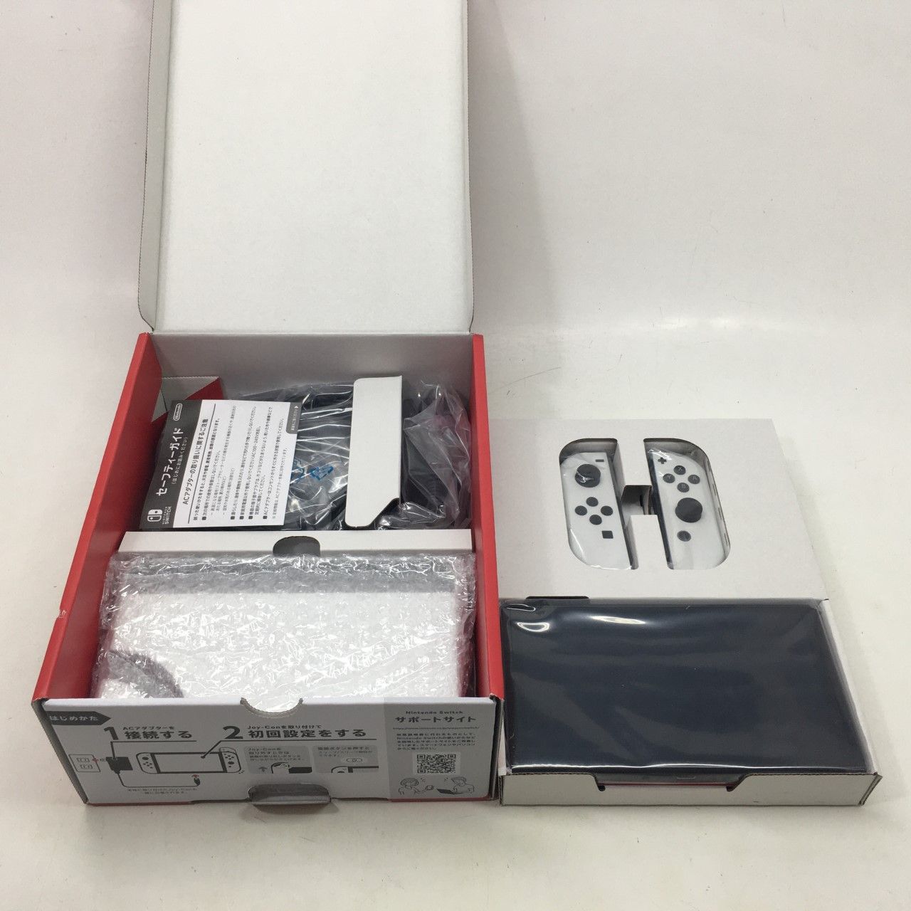 01w-3697 〇 未使用品 Nintendo Switch本体 有機ELモデル Joy-Con(L/R