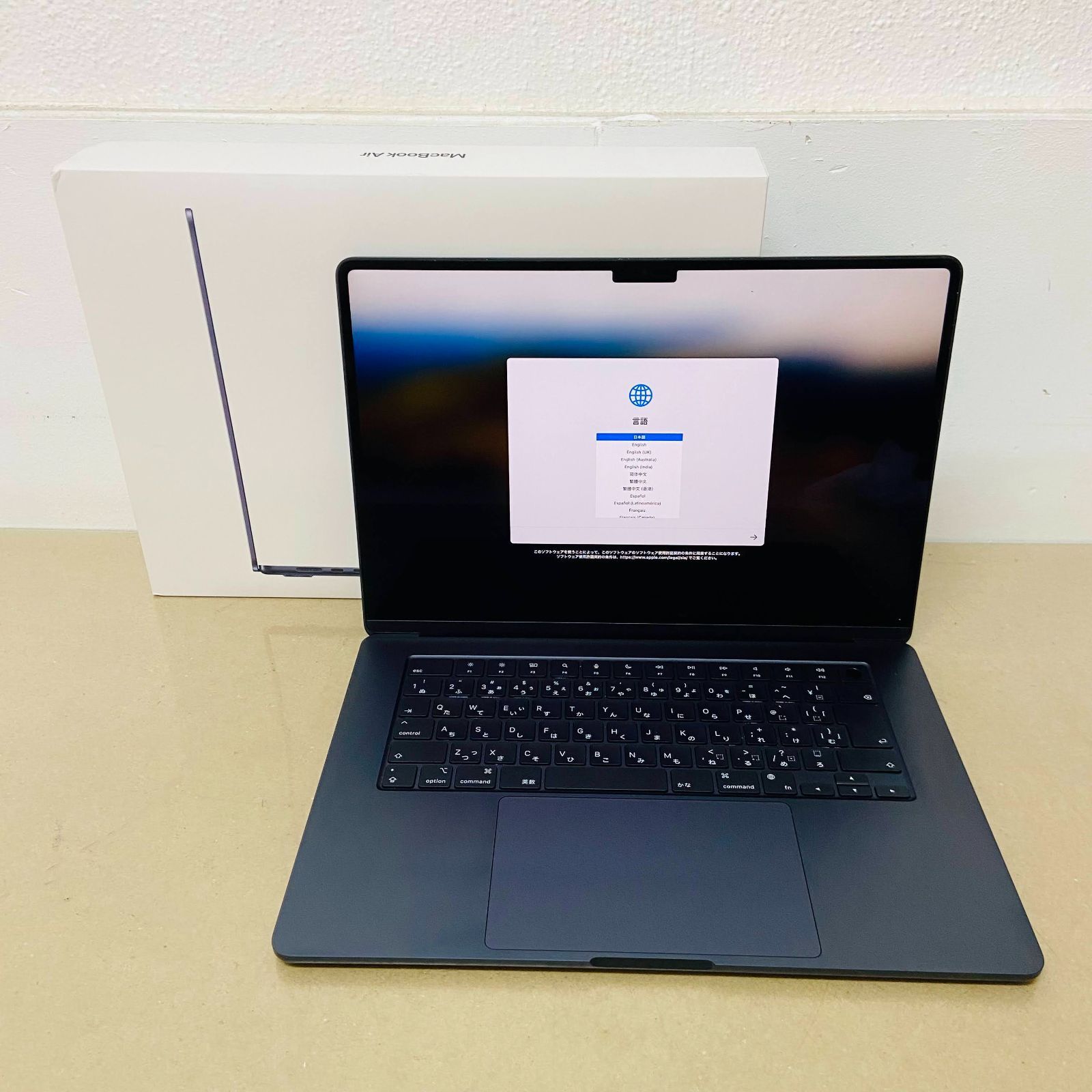美品 MacBookAir 15 M2 16GB 1TB 充放電9回 - メルカリ