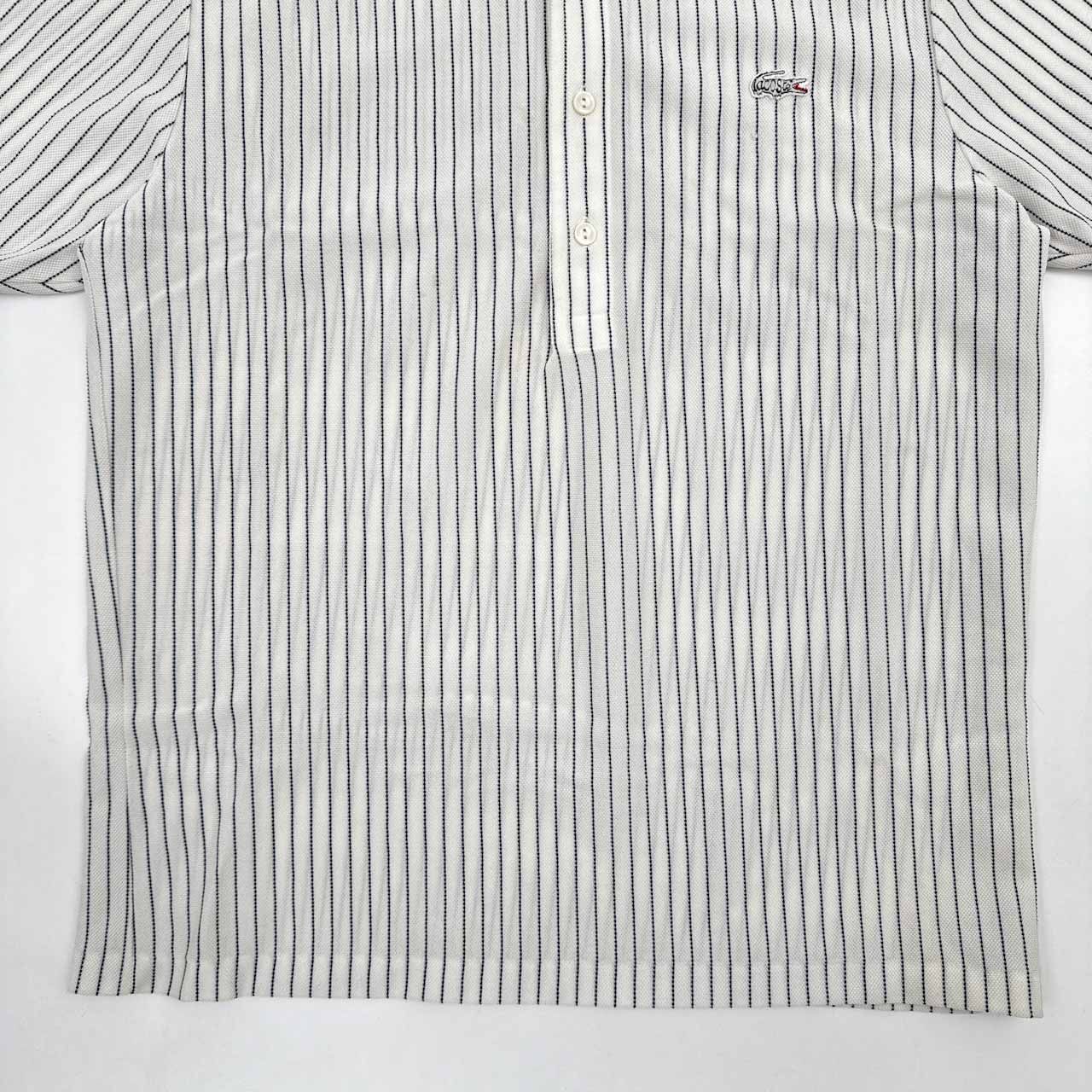 激レア フランス製 60s 70s CHEMISE LACOSTE レアタグ 文字ワニ 白ワニ 