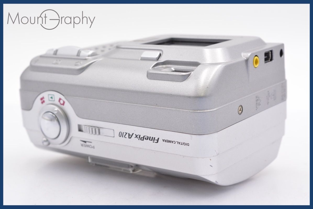 ☆極上美品☆ 富士フィルム FUJIFILM FinePix A210 3x 単三電池