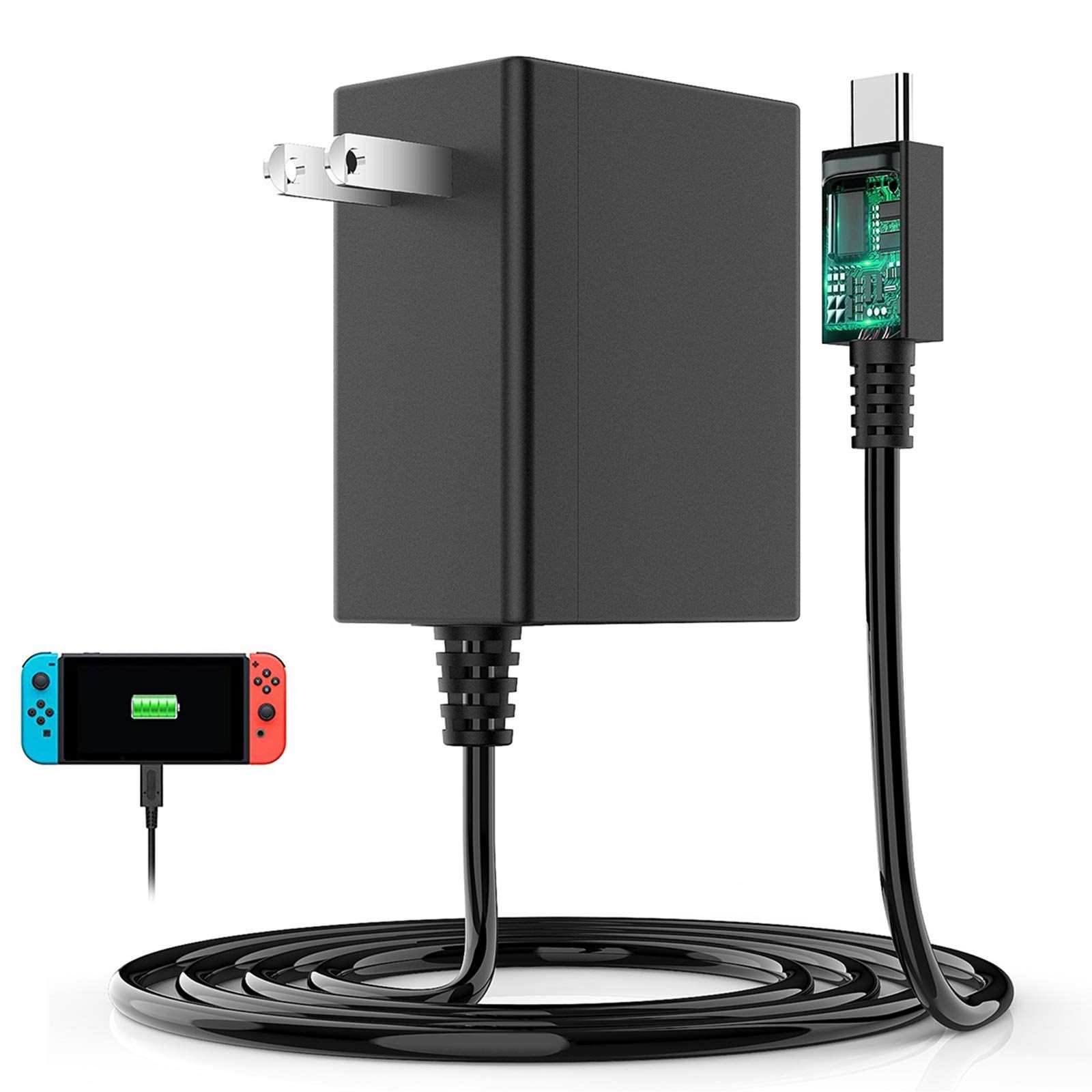 特価】Switch用 ACアダプター 充電器 ドック代用品 TVモード対応
