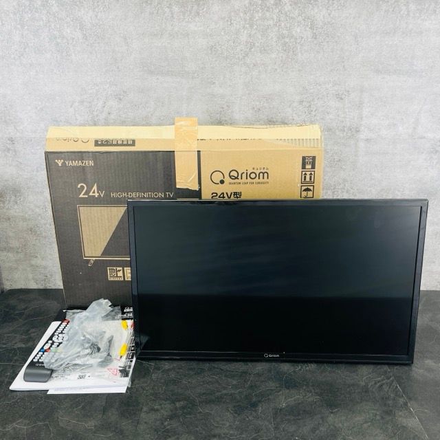 展示品 山善 キュリオム 24インチ 液晶テレビ 【中古】 YAMAZEN qriom