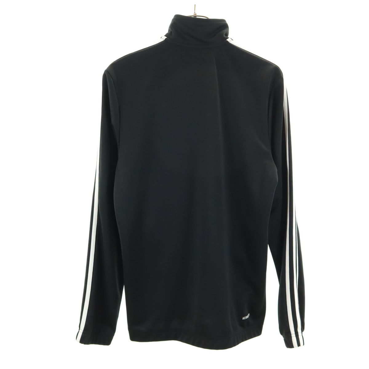 adidas アディダス トラックジャケット M ブラック ジャージ メンズ 古着