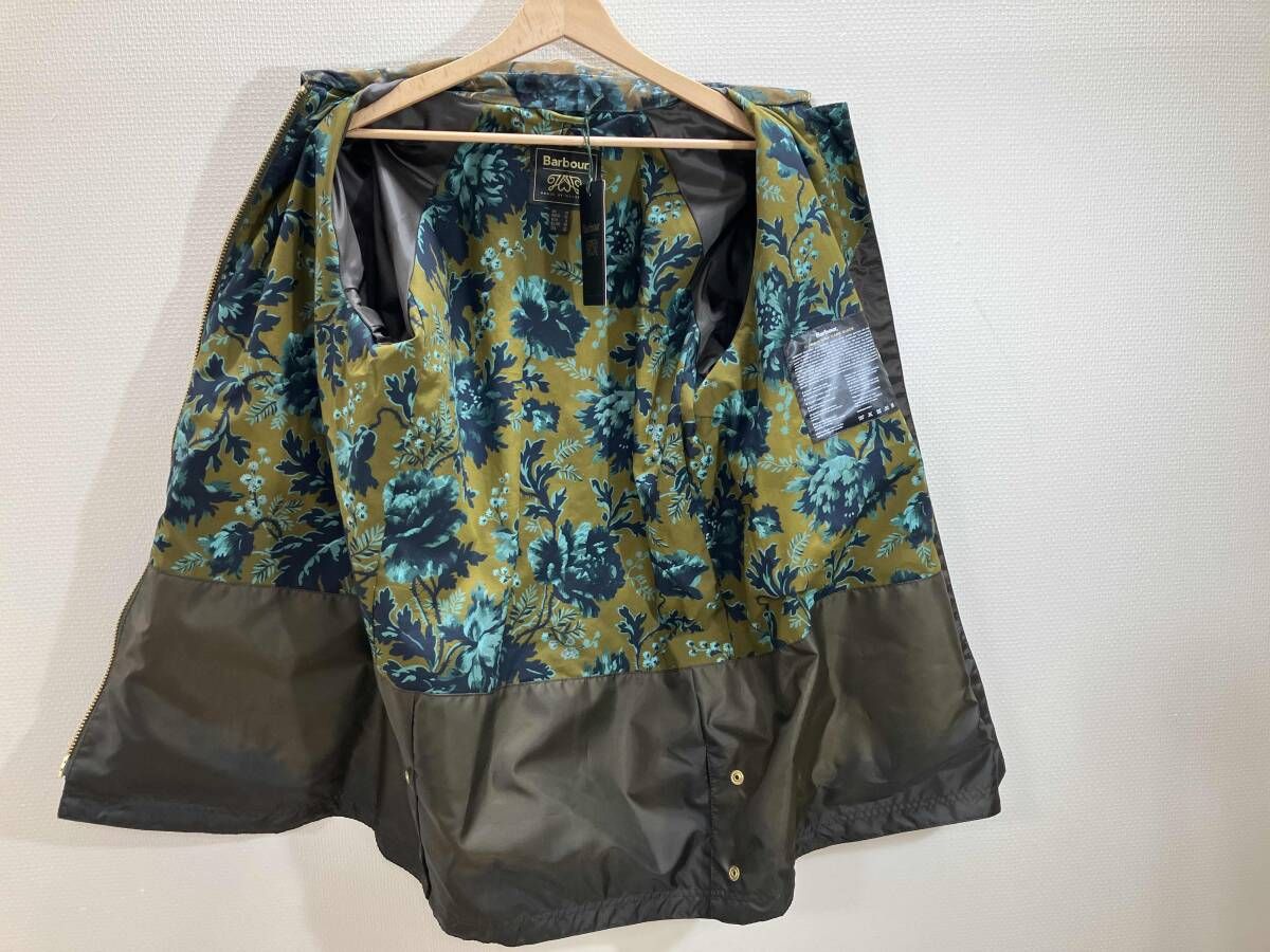 Barbour ダークグリーン オイルジャケット Barbour ダークグリーン ジャケット 34