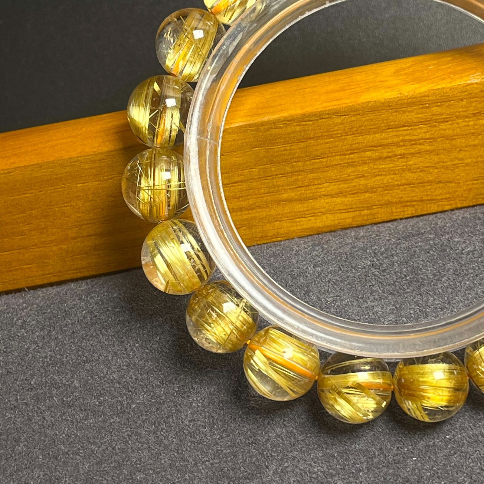 満針ルチルクォーツ