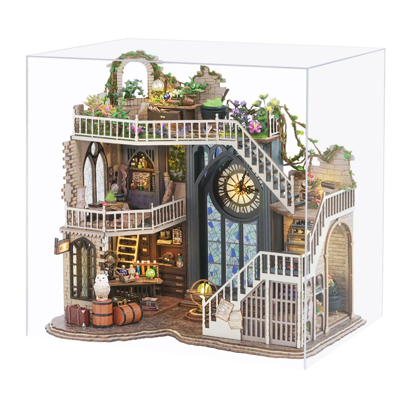 Amazon | 10月のおとぎ話 DIYミニチュアドールハウスキット3 D