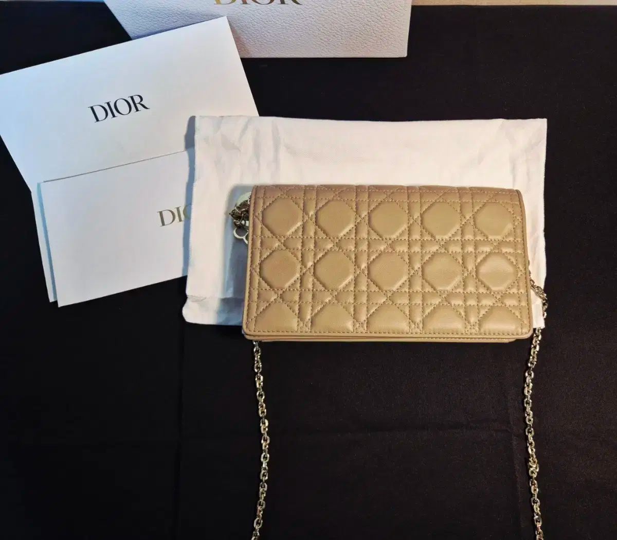 Dior ディオール カナージュ チェーンバッグ