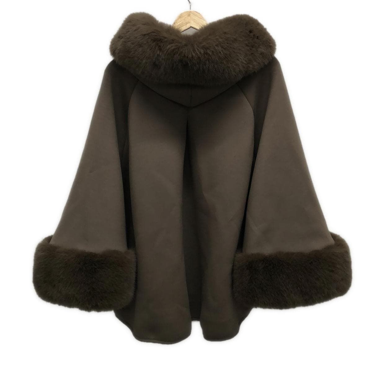 EPOCA THE SHOP フェイクファー ポンチョ 38