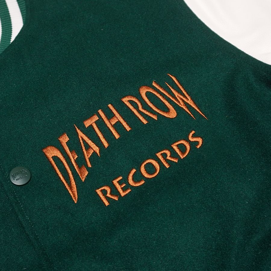 DEATH ROW RECORDS スタジャン バックプリント DEATH ROW RECORDS スタジャン バックプリント