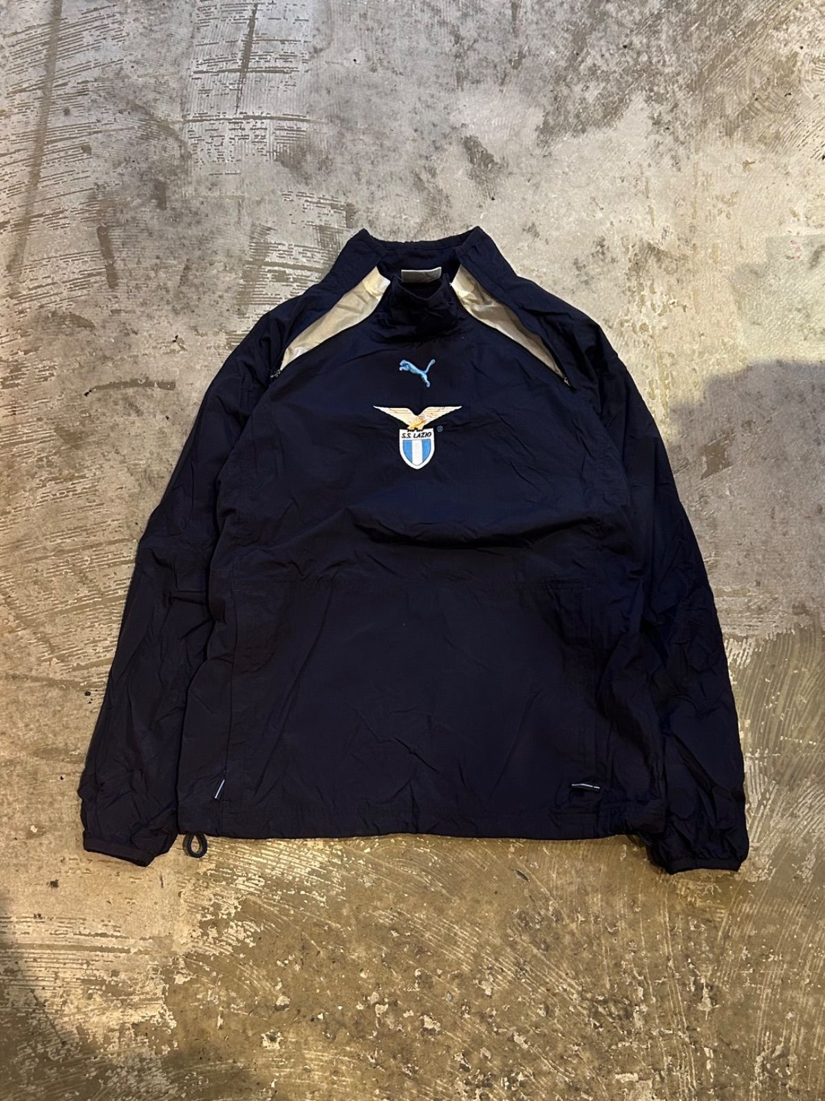 90s PUMA プーマ SSラツィオ プルオーバー ナイロンジャケット