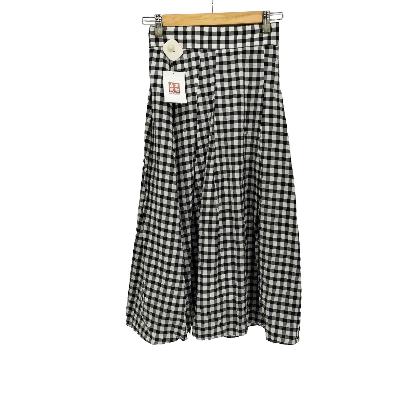 美品 ドレステリア ギンガムチェックタックスカート ドレステリア DRESSTERIOR ギンガムチェックタックスカート