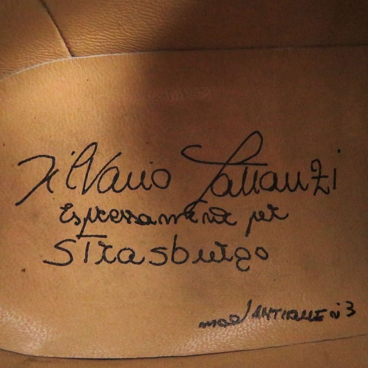 美品□Silvano Lattanzi/シルバノラッタンジ ストラスブルゴ別注