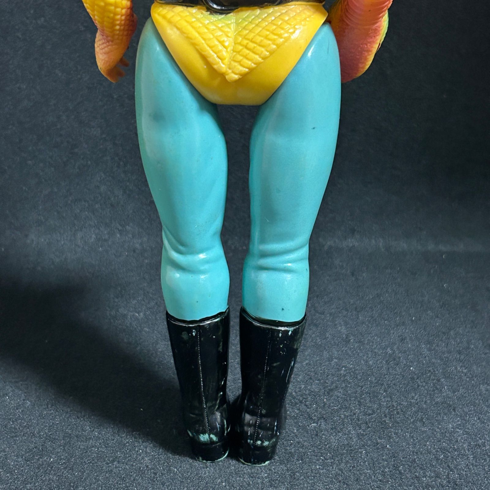 仮面ライダー 旧バンダイ製 コブラ男 キングサイズ 美品 ソフビ