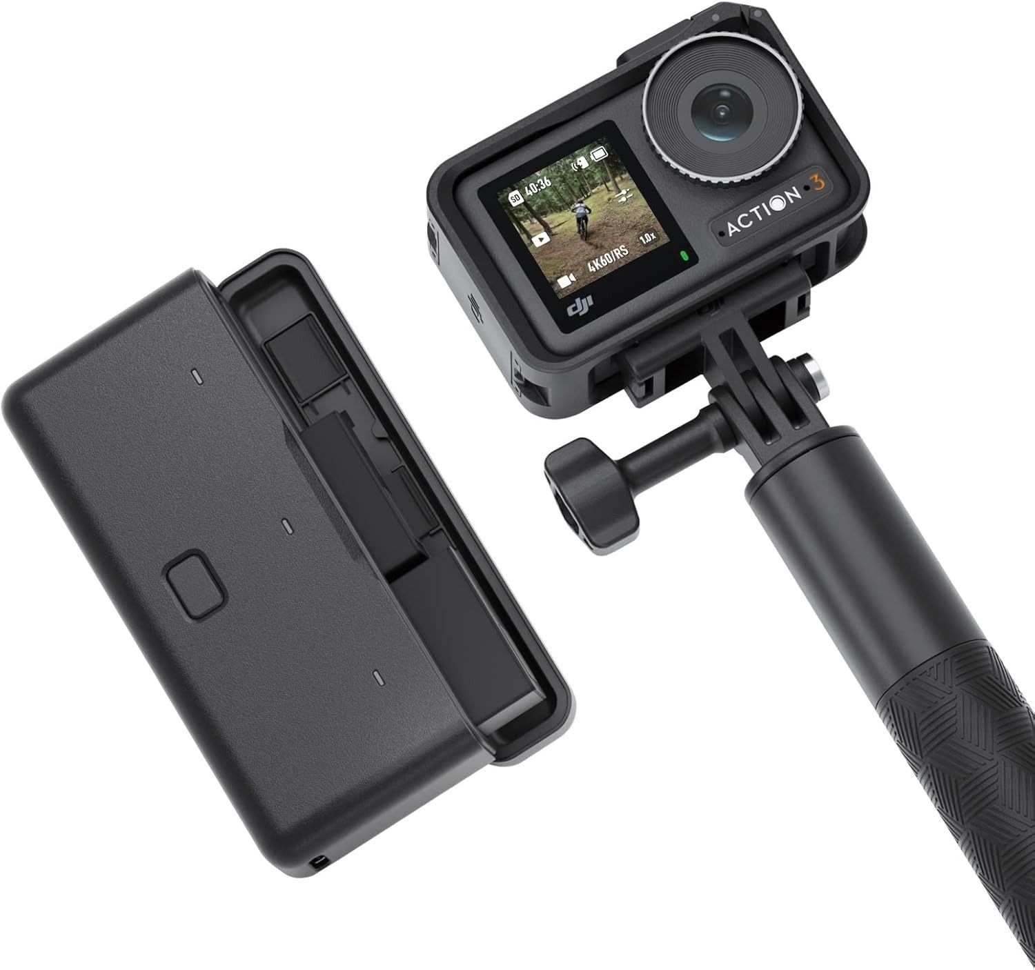 DJI Osmo Action 3 スタンダードコンボ アクションカメラ standard Combo ビデオカメラ 4K/120fps 60fps  手ぶれ補正 防水 アクションカム超広角レンズ OA3 ライブ配信 セルフィ デュアル タッチスクリーン 耐寒性 - メルカリ