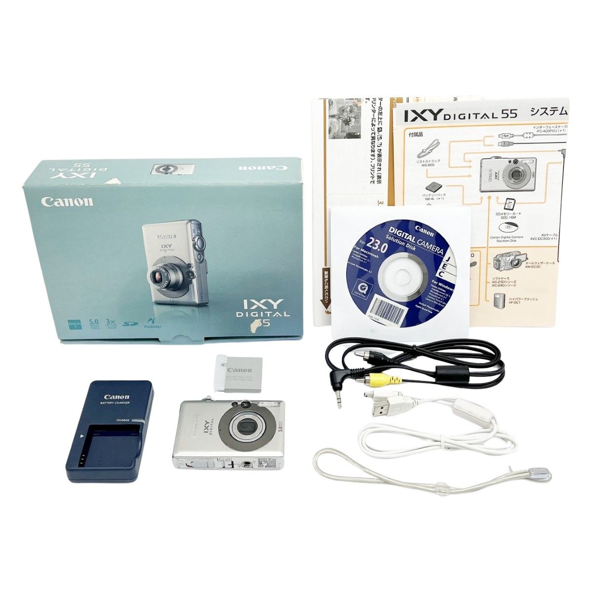 ◇◇CANON キャノン IXY DIGITAL 55 コンパクトデジタルカメラ