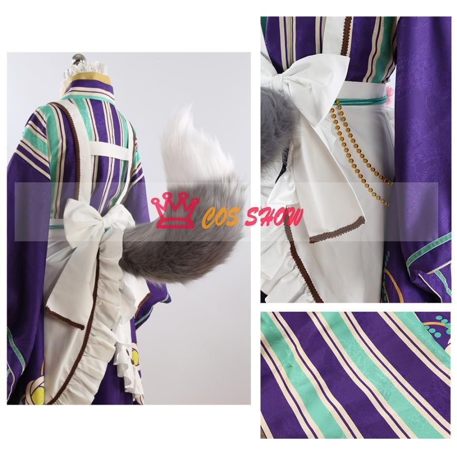 あんさんぶるスターズ! あんスタ スカウト 恋こい喫茶 微熱喫茶 椎名ニキ コスプレ衣装 耳 尾 ウィッグ追加 cosplay 仮装 オーダーメイ WWW_TRAVELLANDINDIA_COM