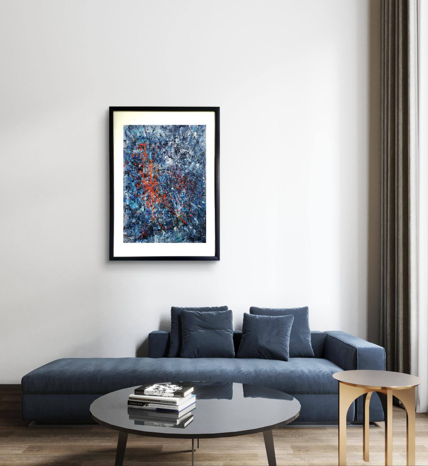 Sense of loss/抽象画 77×56㎝ B2 額縁セット 原画 モダン Sense of loss / 抽象画 77×56㎝ B2 額縁セット 原画1点のみ