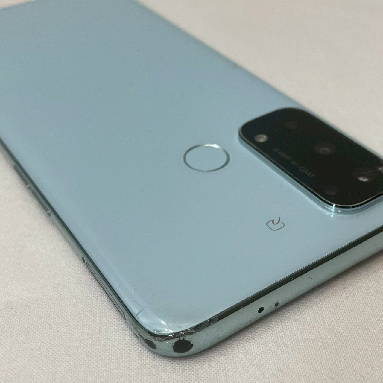 美品 SIMフリー OPPO Reno5 A アイスブルー 白ロム 本体 即日