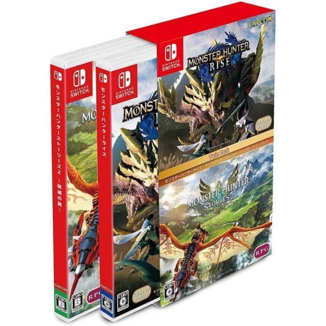 Nintendo Switch - ◾️新品未開封  モンスターハンターライズ　×２台 Nintendo Switch ソフト モンスターハンターライズ 数量限定特典