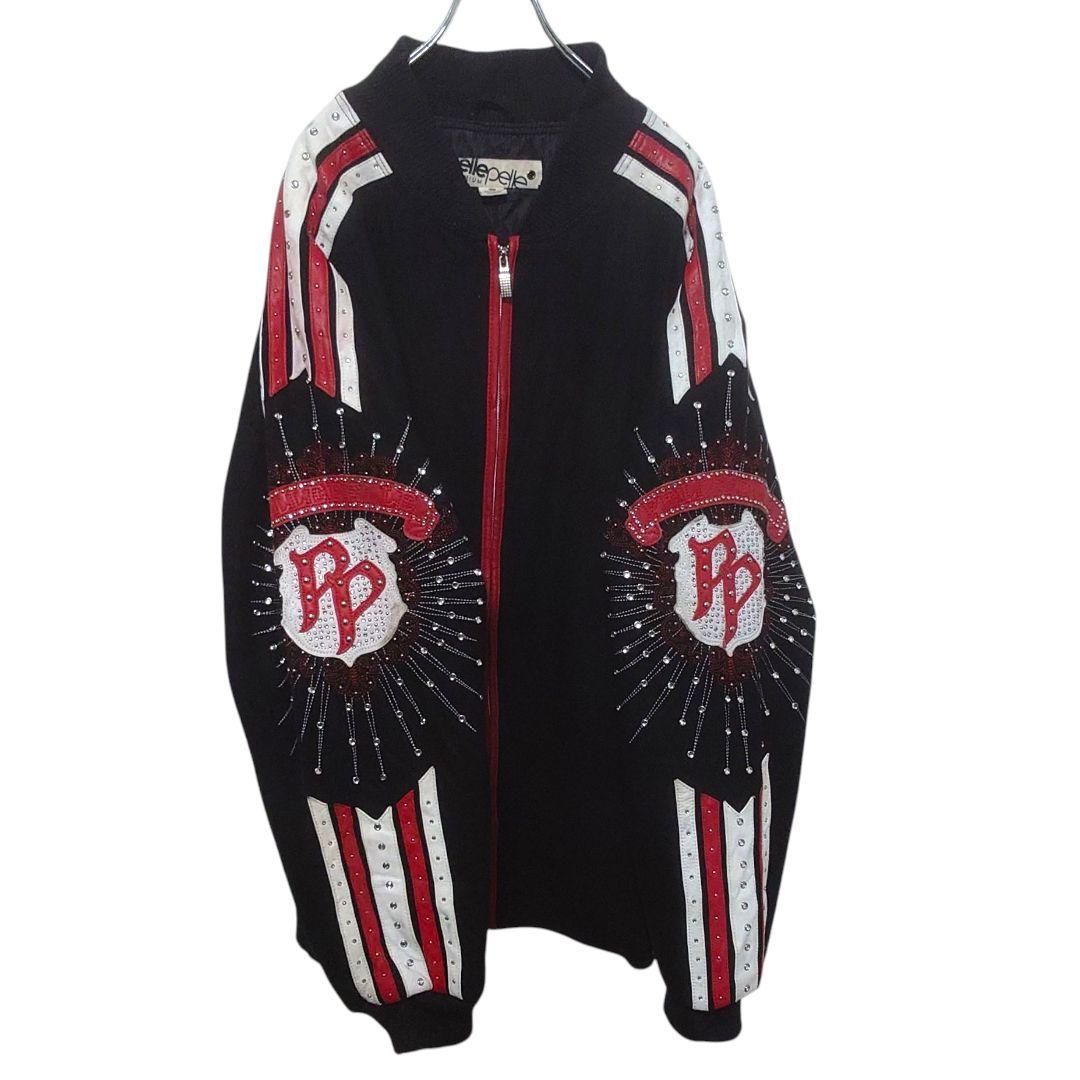 pellepelle】裏地キルティング ウール レザージャケット A-3928 - メルカリ