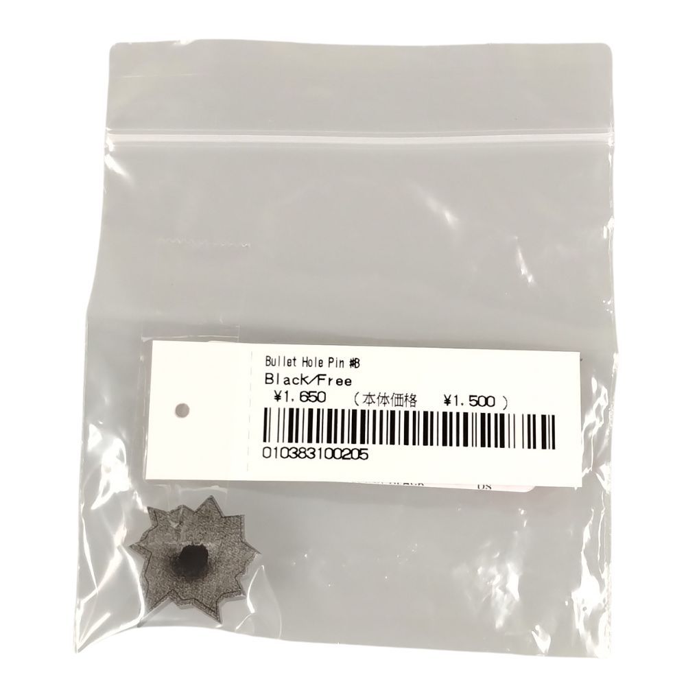 ピンズ・ピンバッジ・缶バッジ Supreme Bullet Hole Pin Brand New Supreme/Nate Lowman Bullet Hole Pin Black Japan