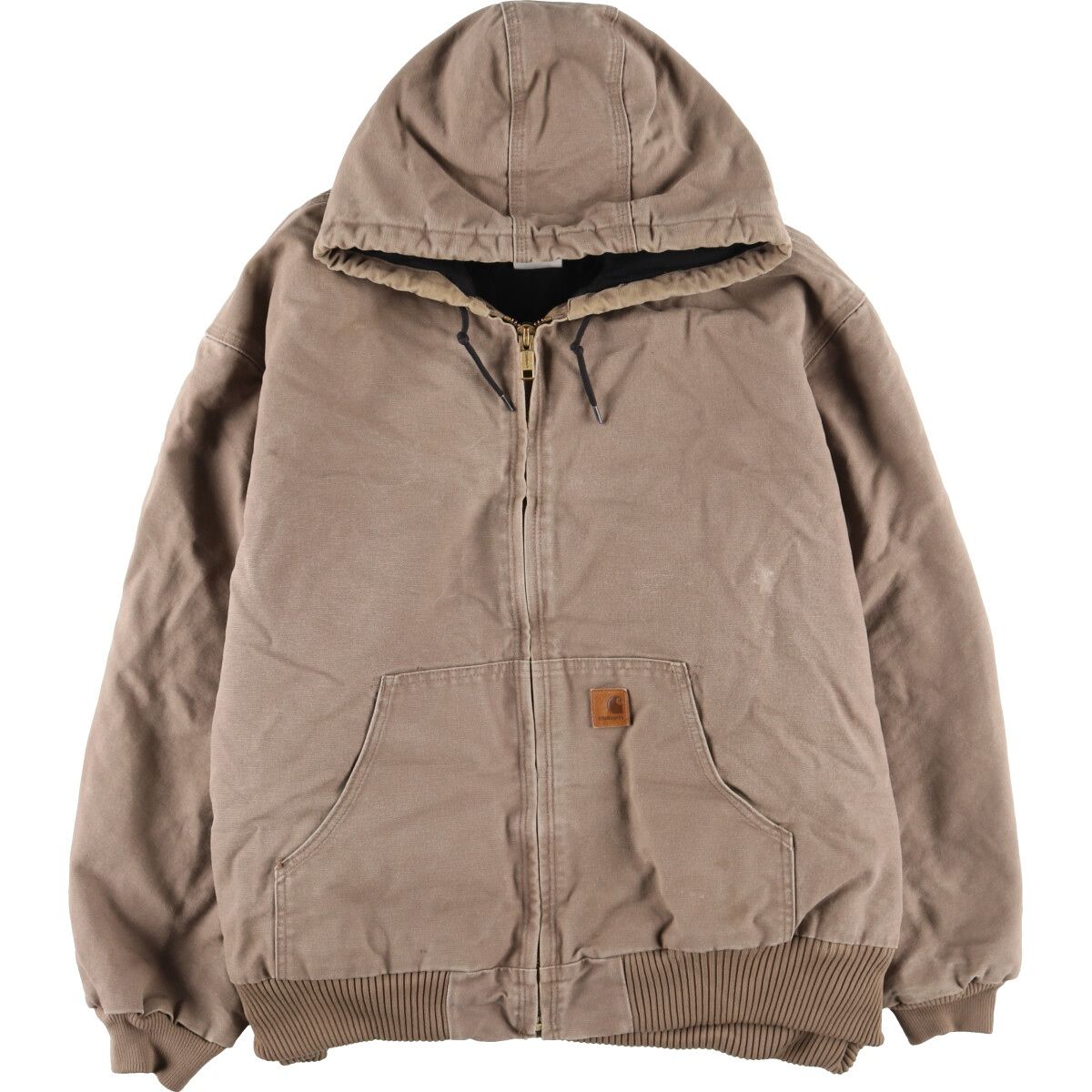 古着 カーハート Carhartt アクティブジャケット ダックフルジップ