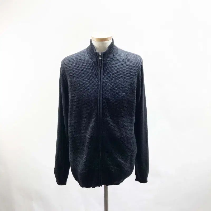 BEAN POLE(ビーンポール) メンズ ソノモ ジップアップカーディガン 黒 100 ジンの感覚