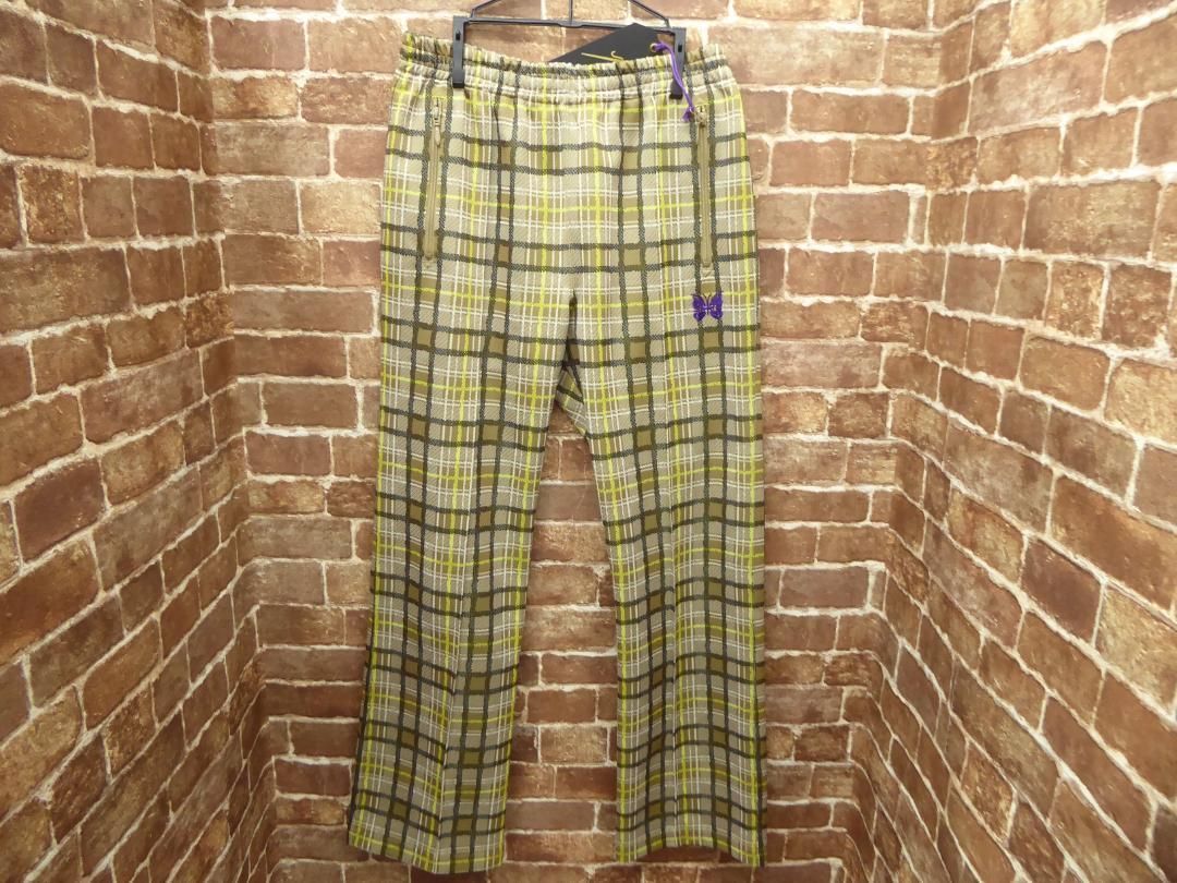 Needles ニードルス トラック チェック 格子柄 パンツ Sサイズ _71