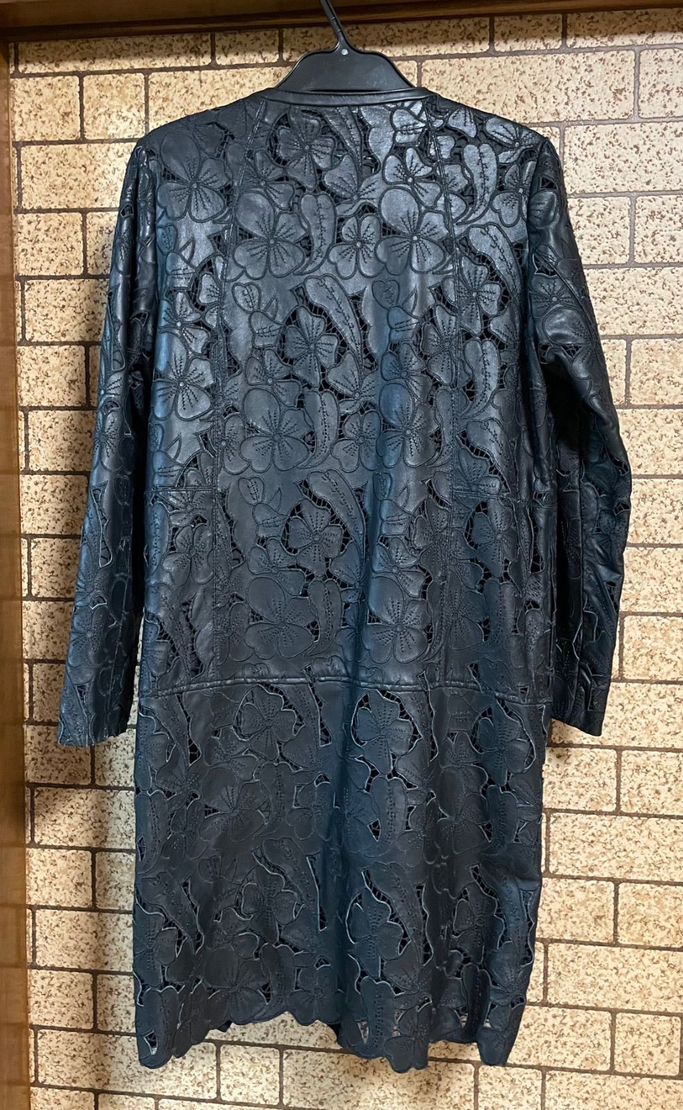 刺繍 ロングコート