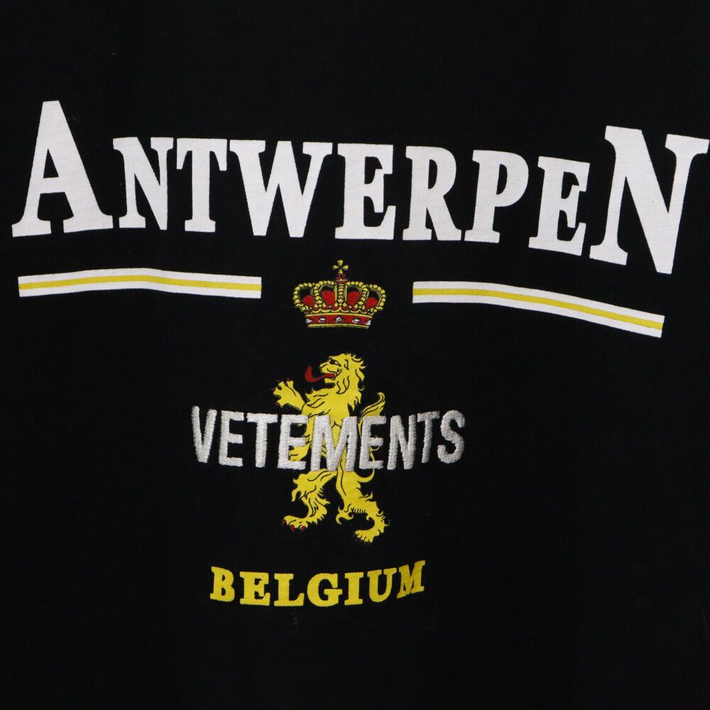 665センチ肩幅VETEMENTS ヴェトモン 21SS ANTWERP LOGO T-shirt