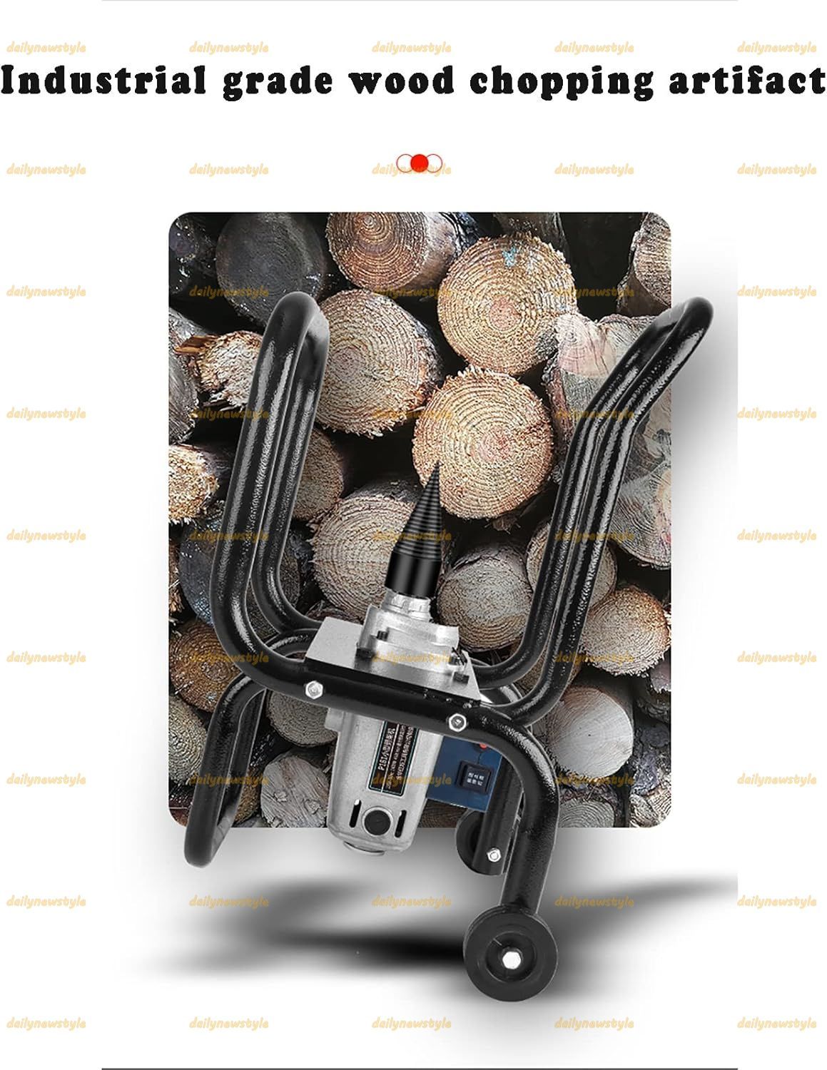 全自動家庭用薪割りツール 持ち運びが簡単