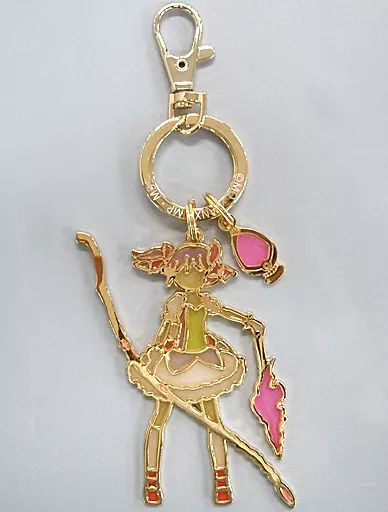 中古】雑貨 鹿目まどか ステンドグラスチャーム 「魔法少女まどか