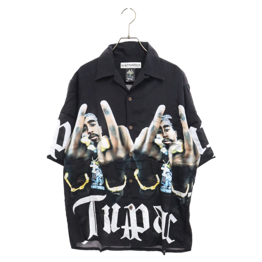 WACKO MARIA (ワコマリア) 23SS 2PAC HAWAIIAN SHIRT 6 半袖シャツ アロハシャツ ハワイアンシャツブラック -  メルカリ