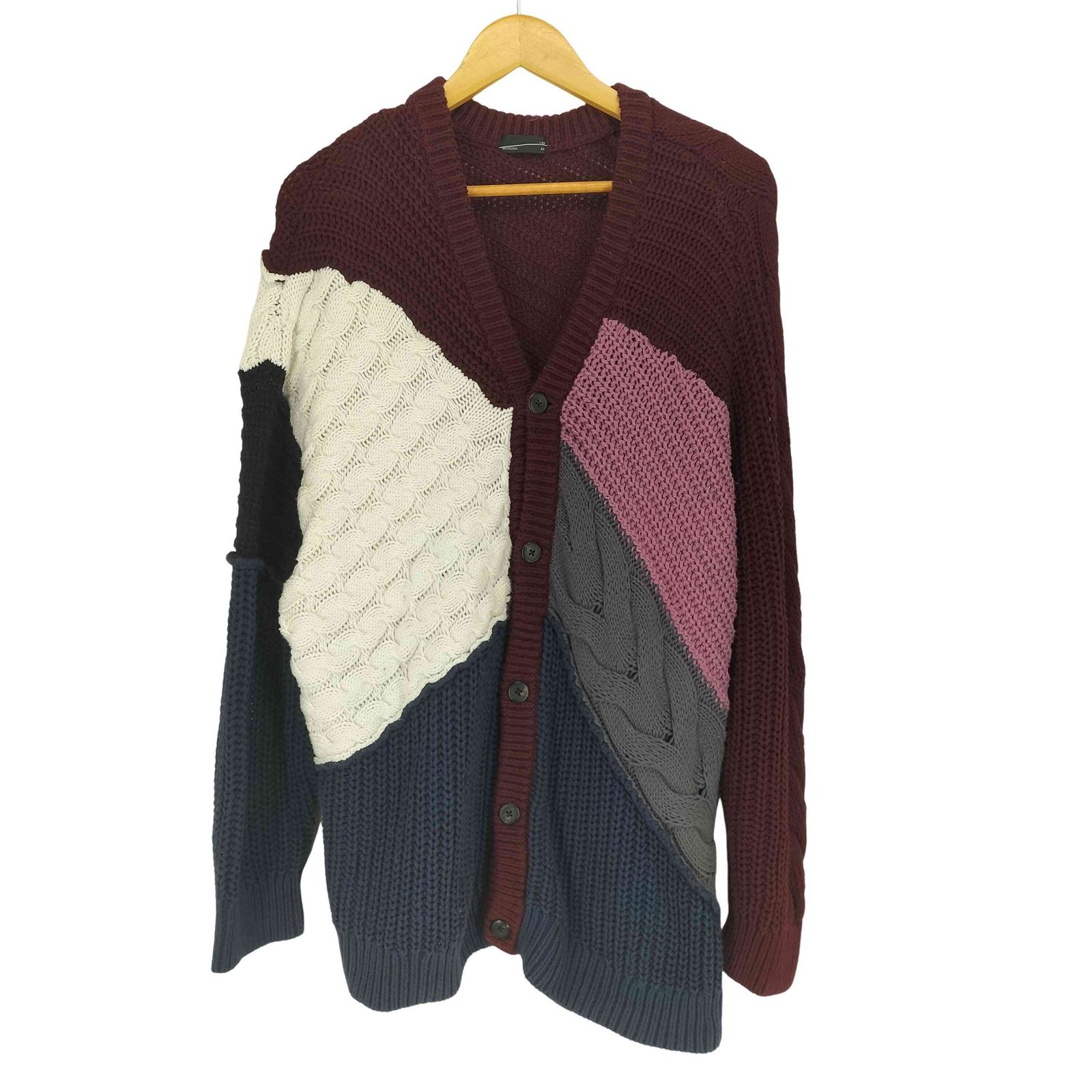 LAD MUSICIAN カーディガン 44 LAD MUSICIAN - 【残り一点】M/Shaggy Argyle Knit Cardigan