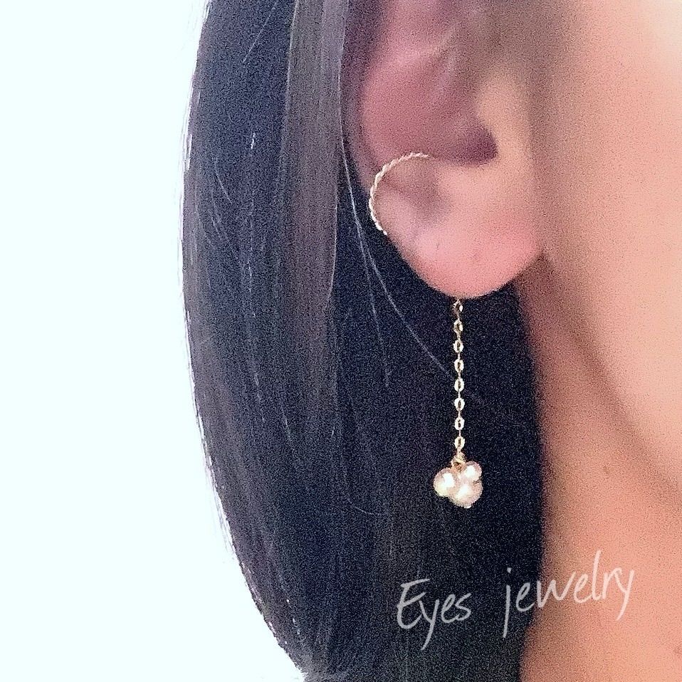 Eyes jewelry イヤーカフ ハンドメイド - Eyes jewelry - メルカリ