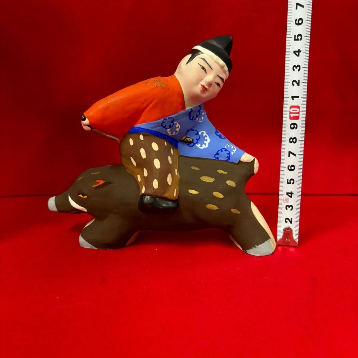 佐土原人形 宮崎特産 五代目窯元 岩切和子作 昭和レトロ 民芸品