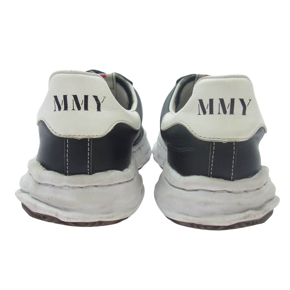  MIHARA ミハラヤスヒロ A 06 fw 702 Maison メゾン BLAKEY ブレイキー レザー スニーカー ブラック系 ホワイト系 45 その他 靴