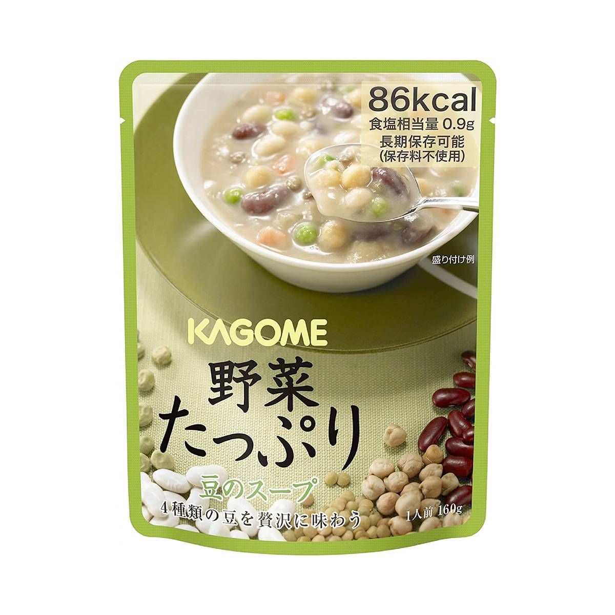 30食入 カゴメ 野菜たっぷり豆のスープ