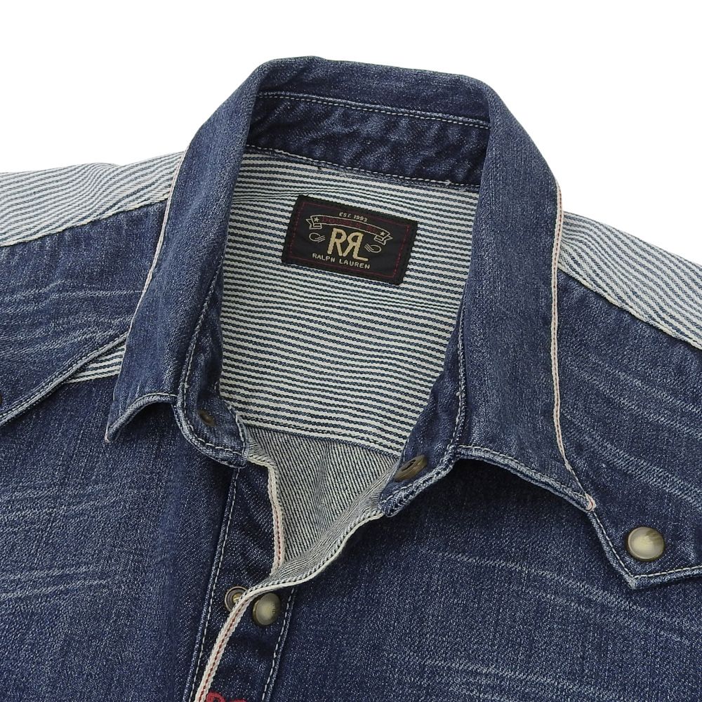 デニムウエスタンシャツ