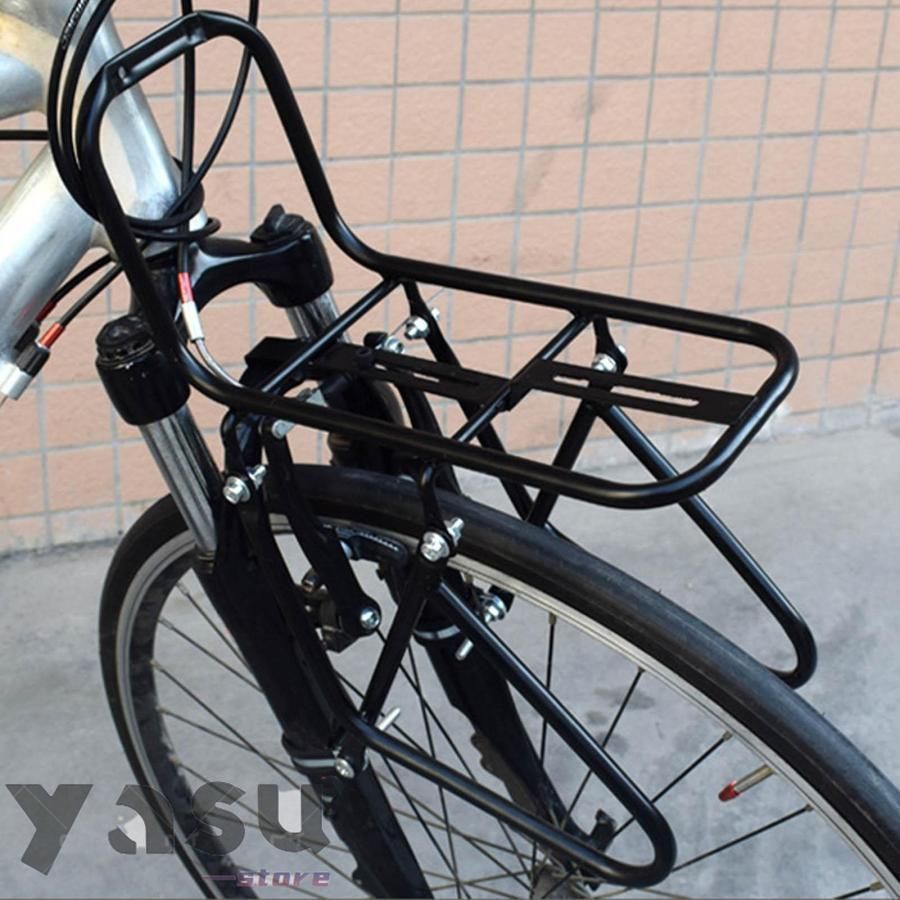 ステンレス製折りたたみ自転車キャリアラック 自転車荷台 リアキャリア フロントラック 折りたたみ 自転車