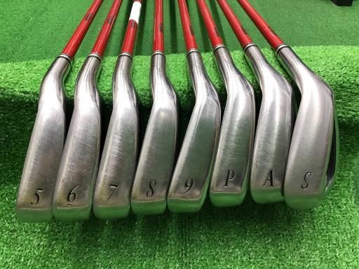 ダンロップ XXIO 2014 8S レッド アイアンセット IR XXIO MP800 アイアン レッド フレックスS メンズ 男性用 右利き 右用 Dランク ゴルフクラブ