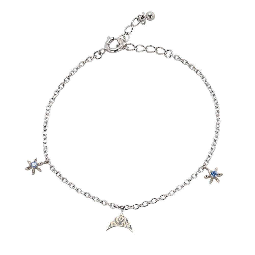 キュービックジルコニア ロジウムメッキ ブレスレット シルバー VBLDSW0010 アナと雪の女王 ディズニー ウィスプ WISP