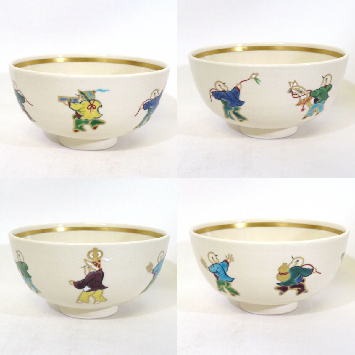 五客揃】平安 祥瑞窯六代 浅見五郎助作 唐子絵 数茶碗 茶道具【中古 美品】 - メルカリ